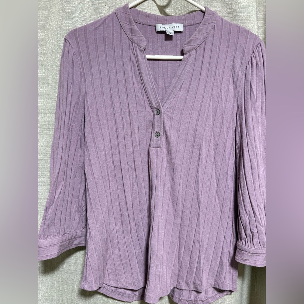 Amour vert ribbed shirt